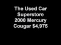 2000 Mercury Cougar $4975