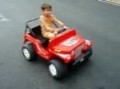 24 Volt Jeep Power Wheel quick burnout and power slide