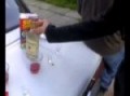 Alcohol tasting on Polish Fiat FSO 125p ;]