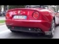 Alfa 8C Spider Revving