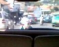 Indonesian motorcycle polices escort wedding car (Yamaha)