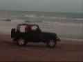 Jugando en la playa y las dunas, isla del padre