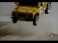 Landrover Crashes & Flips in mid air