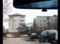 MR2 driving in Timisoara and one crash visible