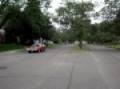 Mikes 1971 Dodge Charger Superbee tire squealing outside MOV06837