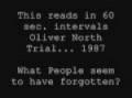 OLIVER NORTH AND OSAMA 1987