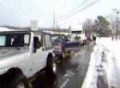 Pulling Out a STUCK Semi