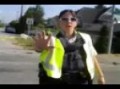RCMP Police Going Ballistic at Cross Walk