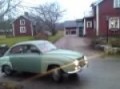 Saab 96 -65 two-stroke, up and running
