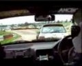 Stock Hatch race Mallory Park (crash!)