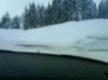 Subaru Forester snow drift