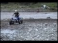 Trocha en rio Cuatrimoto Yamaha YFZ 450 en La pintada