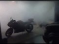 big 4x4 atv burnout!!