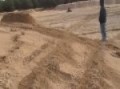 big air on Kawasaki KFX 450R
