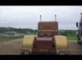 nice old school peterbilt 359 cat power