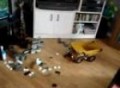 rc truck destroy army